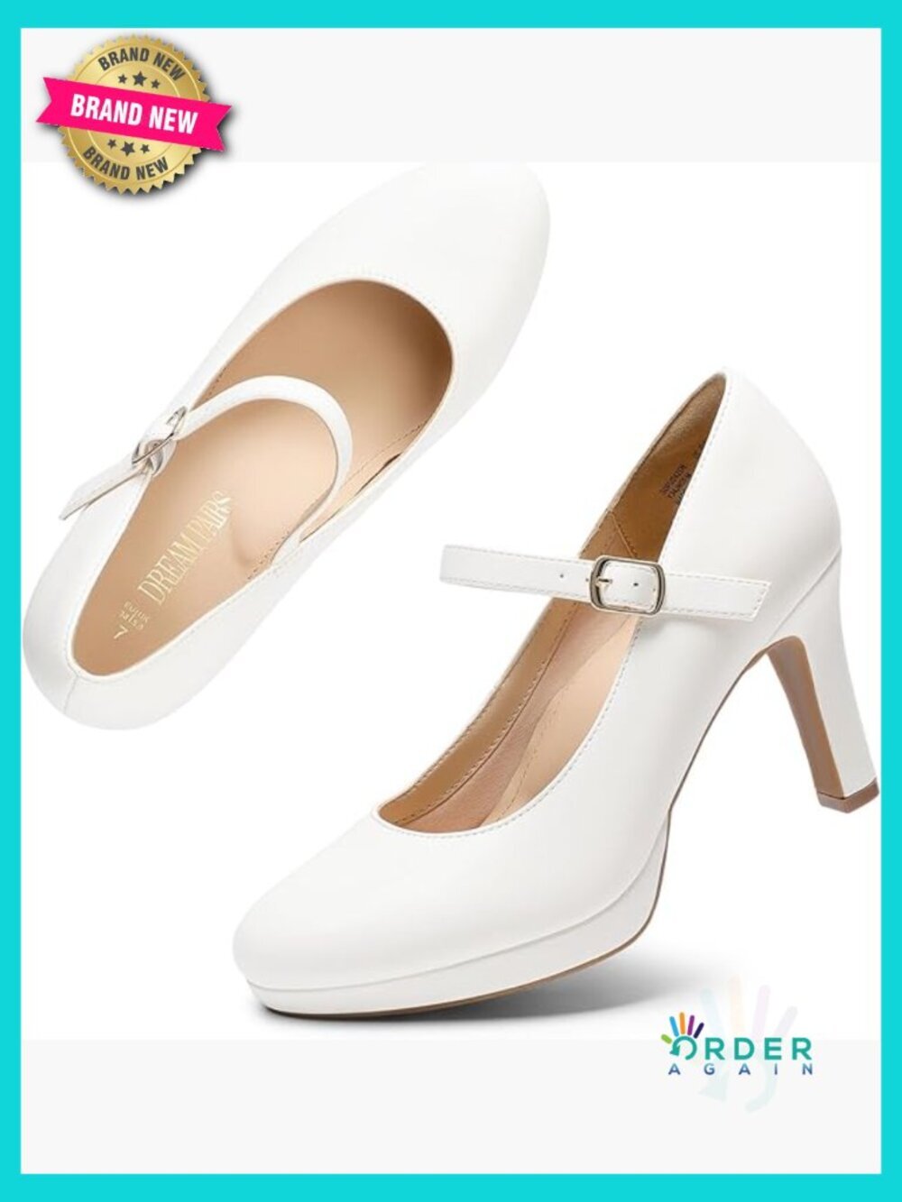 Classic Mary Jane Stiletto Pumps High Heels Office Party Comfortable Low